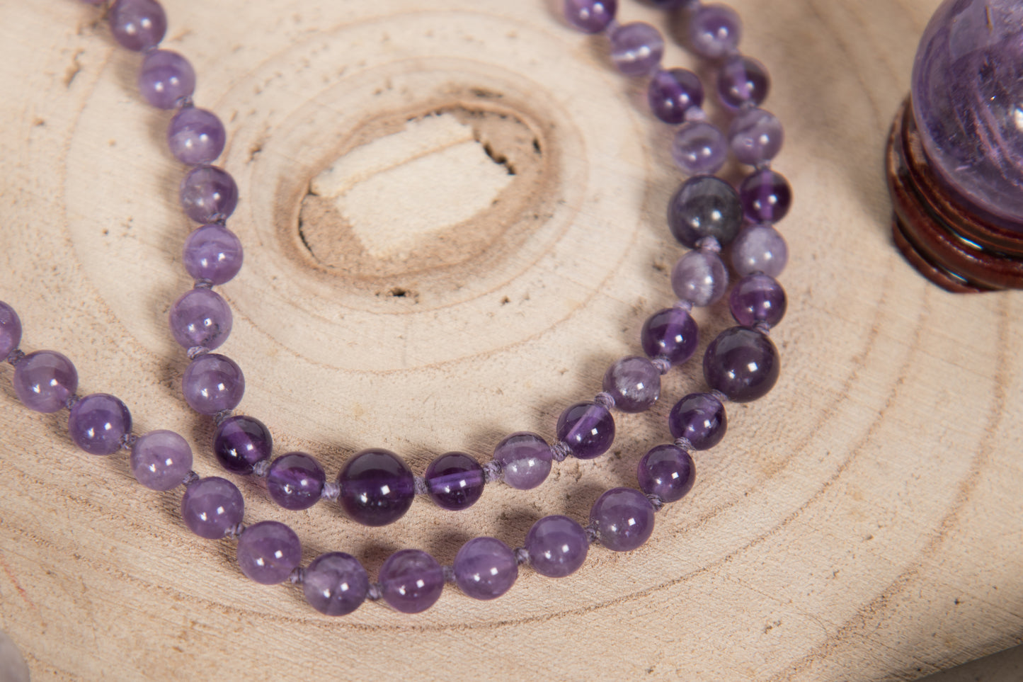 Mala Ametista, Pietra Guru Ametista e Rame