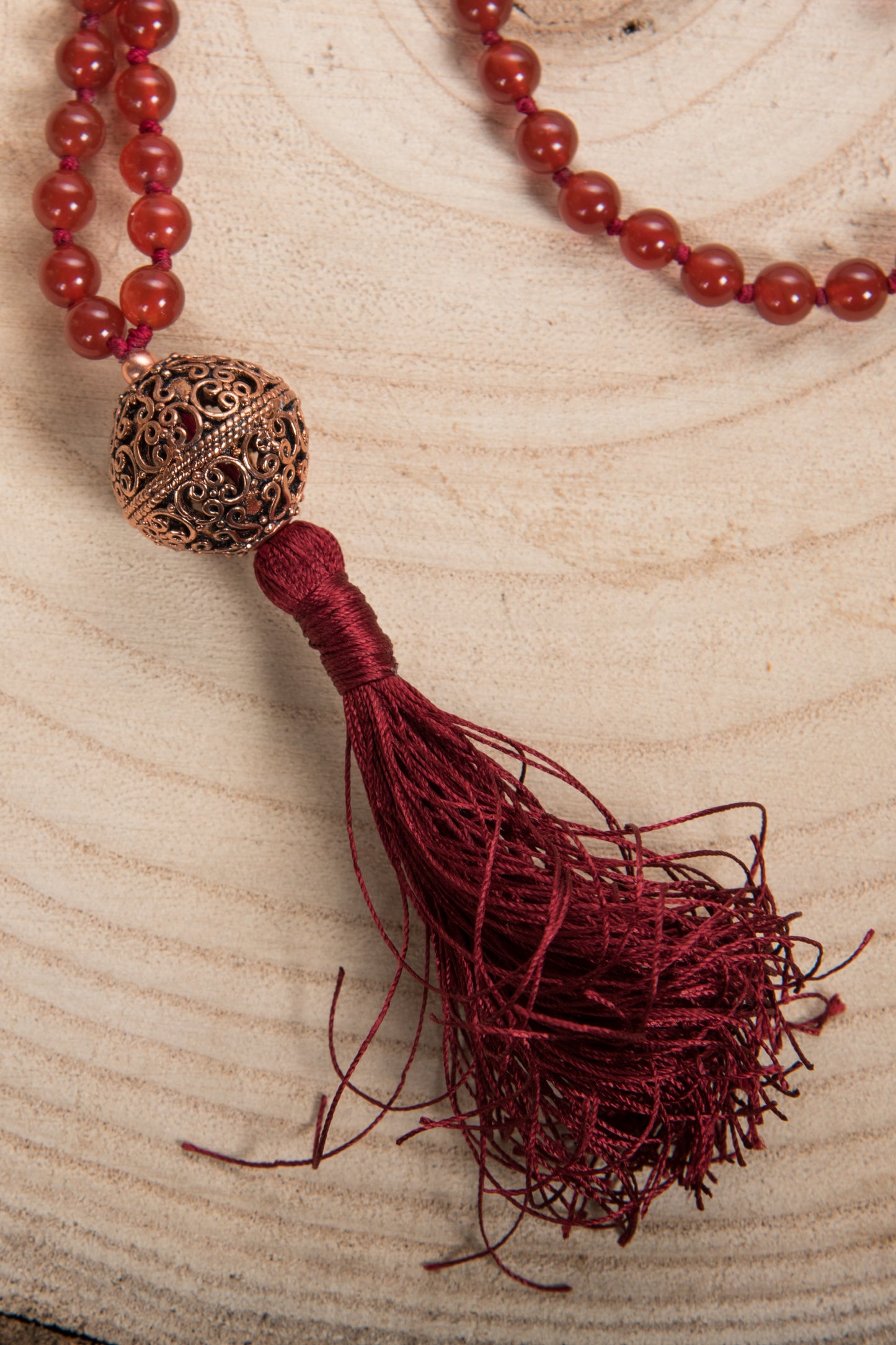 Mala in Agata Rossa, Pietra Guru Rame