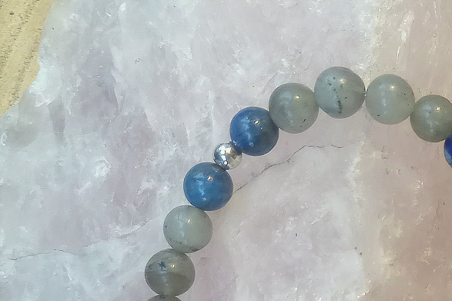 Lapislazzuli, labradorite, lava, argento 925