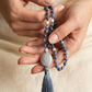 Mala in Sodalite, Pietra Guru Agata botswana, Rame