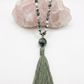 Mala 108 in Agata albero, Pietra guru Agata albero, Rame