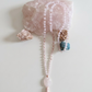 Mala in Quarzo rosa, Pietra Guru Quarzo rosa, Rame