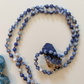 Mala in Sodalite, Pietra Guru Agata botswana, Rame