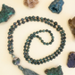 Mala in Agata muschiata, Pietra Guru Agata albero, Rame
