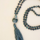 Mala in Agata muschiata, Pietra Guru Agata albero, Rame