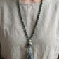 Mala in Agata muschiata, Pietra Guru Agata albero, Rame