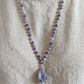 Mala in Diaspro zebrato, Pietra Guru Agata botswana, Rame
