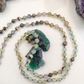 Mala in Prehnite, Pietra guru Agata muschiata, Rame