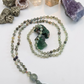 Mala in Prehnite, Pietra guru Agata muschiata, Rame