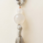 Mala in Diaspro zebrato, Agata bianca, Pietra Guru Agata bianca, Rame