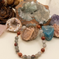 Bracciale in Eliotropio e Diaspro Rosso – Perle naturali da 6 mm
