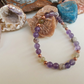 Bracciale in Ametista, Tormalina Elbaite e Labradorite – Perle naturali da 6 mm