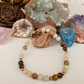 Bracciale in Amazzonite, Occhio di Tigre e Diaspro Paesaggio – Perle naturali da 6 mm