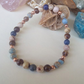 Bracciale in Diaspro Zebra Marrone, Dumortierite e Diaspro Imperiale – Perle naturali da 6 mm