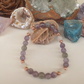 Bracciale in Ametista, Quarzo Tormalinato e Labradorite – Perle naturali da 6 mm