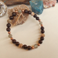 Bracciale in Granato, Labradorite e Rodocrosite – Perle naturali da 6 mm