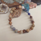 Bracciale in Diaspro Zebra Marrone e Sodalite – Perle naturali da 8 mm