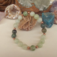 Bracciale in Giadeite, Agata Muschiata e Agata Albero – Perle naturali da 8 mm