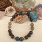 Bracciale in Occhio di Falco, Apatite e Labradorite – Perle naturali da 8 mm
