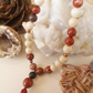 Bracciale Mala Diaspro Brecciato, Diaspro Fossile, Pietra lavica e Rame