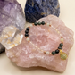 Bracciale in Diaspro Kambaba, Cristallo di Rocca e Giadeite con Ciondolo in Avventurina – Perle naturali da 6 mm
