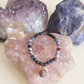 Bracciale in Apatite, Sodalite e Granato Almandino con Ciondolo in Sodalite – Perle naturali da 6 mm