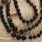 Mala Ossidiana dorata, Pietra guru Agata, Rame