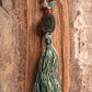 Mala in Prehnite, Pietra guru Labradorite, Rame