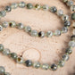 Mala in Prehnite, Pietra guru Labradorite, Rame