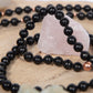 Mala con pietre di Shungite, Perla Guru Rame, rame