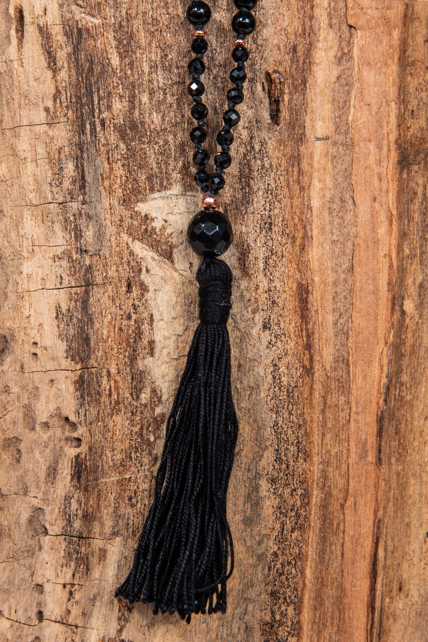 Mala 108 perle di Onice, Pietra Guru Onice