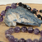 Mala 108 perle di Onice, Ametista, Pietra Guru Ametista