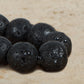 Amazzonite, lava, argento 925