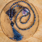 Mala per meditare in Lapislazzuli, Pietra Guru Lapislazzuli, Rame