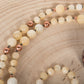 Mala in Agata gialla, Pietra Guru in Agata e rame