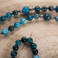 Mala Apatite, Pietra Guru Amazzonite, Rame