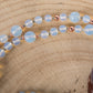 Mala in Opalite, Pietra Guru Lapislazzuli e Rame