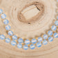 Mala in Opalite, Pietra Guru Lapislazzuli e Rame