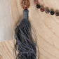 Mala in Tormalina multicolore naturale, Perla Guru Rame