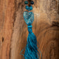 Mala da meditazione in Apatite, Pietra Guru Apatite e Rame