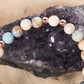 Diaspro multicolore, Diaspro fossile, Charm  Albero della Vita in Rame