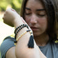 Mala da meditazione in Calcite gialla e Pietra Lavica con Olio Essenziale – 108 perle