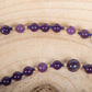 Mala di Ametista, Pietra guru in Ametista lavanda, Argento dorato 925, Placcato Oro 14 kt