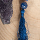 Mala collana 108 Azzurrite, Pietra guru Lapislazzuli, Rame