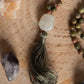 Mala collana con 108 perle di Unakite, Pietra Guru Buddha Giada