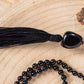 Mala con 108 perle in Onice, Pietra Guru Onice, Rame