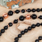 Mala con 108 perle in Onice, Pietra Guru Onice, Rame