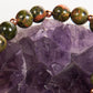 Bracciale Mala Unakite, Onice, Pietra lavica e Rame