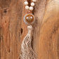 Mala in Diaspro bianco, Pietra Guru Agata, Rame