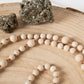 Mala in Diaspro bianco, Pietra Guru Agata, Rame